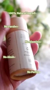 La Natura Deodoran Stik  Alami BPOM Vanilla / Tanpa Alcohol Paraben Alumunium / Organik & Ramah Lingkungan