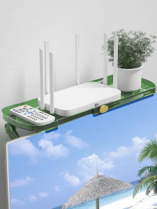 Router Treo Tường Tivi Máy Tính Áo Kệ Đựng Đồ Không Cần Khoan Giá Treo Tivi Giá Trưng Bày Phòng Khách Tổ Chức