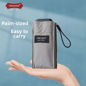 Folding Black-coated UV-Blocking Sun Umbrella