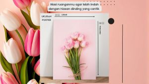 Hiasan Dinding Ruang Tamu atau Kamar Gantungan Pintu Tanaman/Bunga ART LP