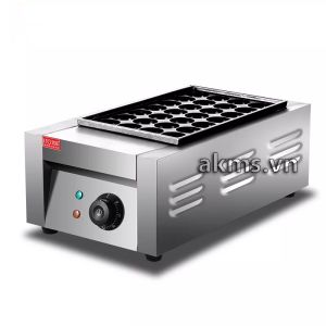 Máy làm bánh Takoyaki Nhật Bản loại 28 viên dùng điện 220v/2kW model ASQ-656: làm bánh bạch tuộc trứng cút nướng tôm viên thịt viên v.v…