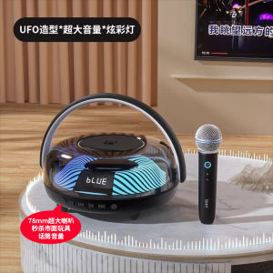 Wireless Rechargeable Microphone Sound System Integrated K-Song Card Home Karaoke Large Volume Saikai Brand Audio Equipment
