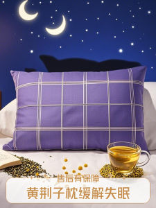 Thickened Pure Cotton Pillowcase Removable Husk of Cassia And Buckwheat Filling Rectangular Pillowcase for Pillow Core