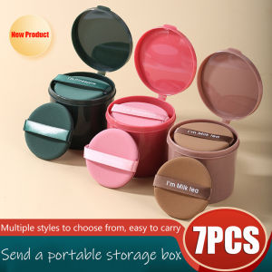 7 chiếc/hộp đệm Hơi Bánh lòng đỏ trứng khô ướt sử dụng dụng cụ trang điểm Bông phấn trang điểm