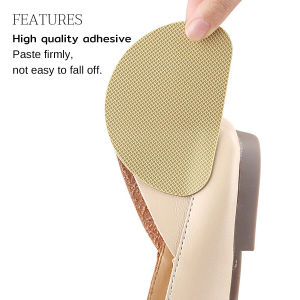 Amoki【Ready in Stock】 1pair Sole Non-Slip Stickers High Heels Forefoot Anti-Skid Pad Shoes Accessories