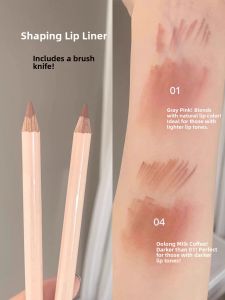 Waterproof Long-lasting Lip Liner Pen Non-smudging Shape Natural Enhancement for Women Lipstick Boosts Color Natural Look