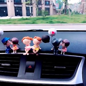 Miniatur Boneka Anak Laki-Laki / Perempuan Untuk Dekorasi Interior Mobil