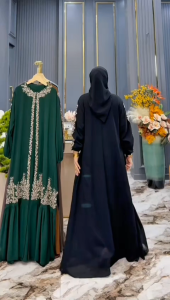 ZIFA FASHION // COD // SILIYA SET HIJAB // GAMIS SET CRUTY BOTDIR PAYET TABUR READY SIZE M L XL XXL // ABAYA GAMIS BUKA PINTU MODIS // ABAYA GAMIS CRUTY BESTSELLER // *AR
