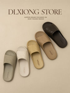 รองเท้าแตะ EVA ฤดูร้อนสำหรับผู้ชายและผู้หญิงในบ้าน รองเท้าแตะแบบไม่เกิดกลิ่นในห้องน้ำ กันลื่น สำหรับคู่รัก รองเท้าแตะแบบเงียบๆ ใหม่ปี 2025 รองเท้าแตะแบบสวมสบายสำหรับใช้ในบ้าน