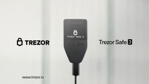 Trezor Safe 3 - Authorized Reseller (CryptoBilis) Bitcoin NFT & Cryptocurrency Hardware Wallet