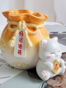 Hộp Đựng Bút Hình Mèo May Mắn Sáng Tạo Hộp Đựng Đồ Trang Trí Văn Phòng Bằng Nhựa Thủ Công Hộp Đựng Bút Chì Cho Ngày Nhà Giáo