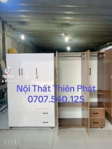 Tủ quần áo nhựa đài loan gia đình 3 cánh cửa mở hình ảnh thực tế giá rẻ