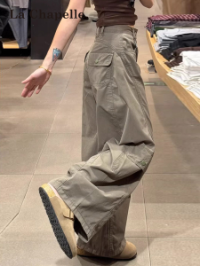 La Chapelle | High Waisted Slender Loose Culottes Trousers