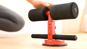 Upgrade Sit Up stand Waist Abdomen Machine Sit Up Aid Suction Cup Reduce Waist And Abdomen Sit Up Bar Stand Tool / Exercise Equipment Home Gym Bodybuilding
