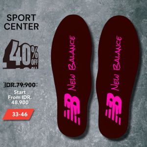 Insole Sepatu New B Series Pria & Wanita