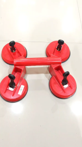 QBLADE Alat Kop Kaca Merah Glass Suction 4Kaki 7044C