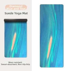 ZHUOLESHI | Anti-Skid & Elastic Yoga Mat Suede