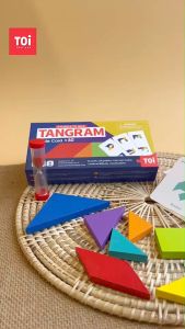 TOi ตัวต่อรูปทรงเลขาคณิต Tangram - เล่นเด็กเสริมพัฒนาการ 3 ขวบขึ้นไป