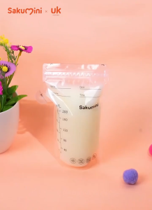 Sakumini Breastmilk Storage Bags Kantong Penyimpanan ASI dengan Indikator Temperatur