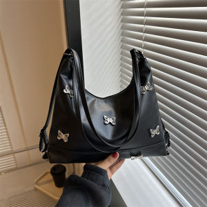 Fashionable Large Capacity Commuter Bag 2024: Autumn New Ladies Soft Leather Crossbody & Shoulder Bag