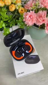 【Giảm giá sản phẩm mới】HTC NE33 Tai nghe dịch AI Tai nghe dạng mở Điều khiển màn hình LED Tai nghe Bluetooth với Bluetooth v6.0 Khả năng chống nước IPX5