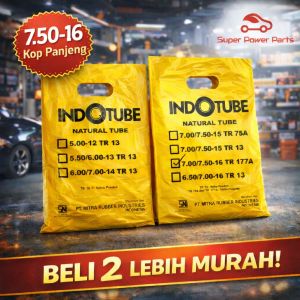 INDOTUBE BAN DALAM TRUK 750-16 PENTIL PANJANG