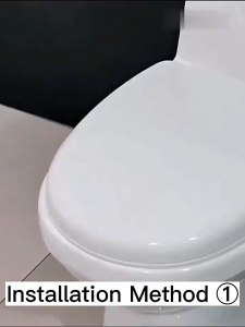 Anymore Toilet Seat Cover with Slow Close Mute Household Toilet Seat Lid Detachable V/O Shape Universal Easy to Install High Quality Toilet Seats