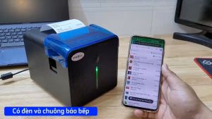 Máy in hóa đơn ZYWELL ZY-905 cổng USB + LAN khổ K80 - Dòng máy chuyên dụng in bếp in bill bằng điện thoại và máy tính
