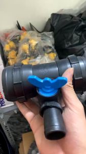 Tê giảm 60mm - 27mm ống dẹt ống phun mưa có van khóa khởi thủy