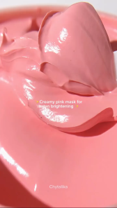 Glad2Glow Pomegranate Niacinamide Brightening Clay Mask pencerah kulit