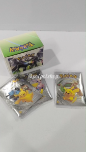Kartu Pokemon 10pcs Pack Metal Trading Card English Inggris Ver Booster Pack Koleksi Kartu Pikachu Kado Gift Mainan Grosir Premium Kualitas Tinggi
