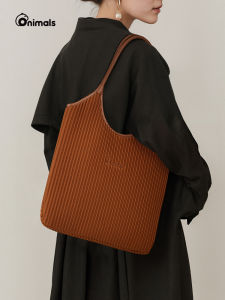 Onimals Airy Tote Bag Womens 2025 New Large Capacity Lightweight Commuter Bag Handbag Shoulder Bag Commuter Style Magnetic Buckle