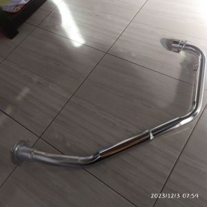 leher/pipa knalpot honda sonic pnp silincer satria fu