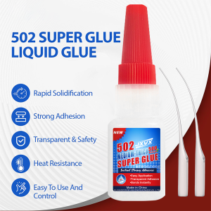 50g Instant Extra-strong Glue 502 Multi-Purpose Super Glue Daily Maintenance SuppliesNew Formula High-Strength Multi-Purpose Adhesive KitSuper Liquid Multi-Purpose Repair Tool.