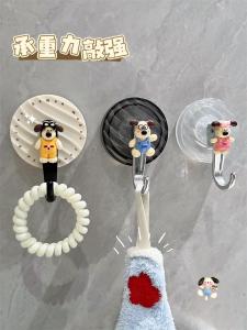 Powerful Suction Cup Hook Adhesive Bathroom Kitchen No Punching Vacuum Absorption Traceless Plastic Storage Organizer Hook