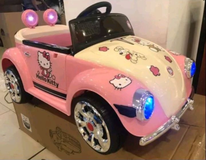 Hello Kitty Rechargeable Ride on Car | Lazada PH