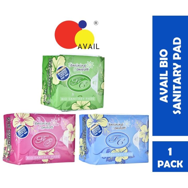 【100 ORIGINAL】AVAIL FC BIO SANITARY PADS PANTY LINER / DAY USE