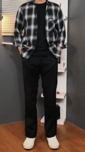 REVANOM80 - Kemeja Flanel Pria Wanita Lengan Panjang Premium Motif Terbaru