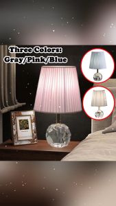 Nordic Modern Luxury Table Light Living Room Bedroom Study Rooms Bedside Warm Crystal Desk Lamp