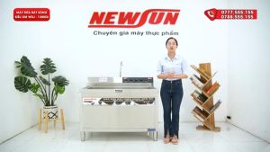 Máy rửa bát chén siêu âm chậu đơn NS-1200SS NEWSUN - Hàng chính hãng