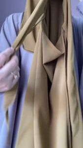 Hijab Instan Jilbab Syari French Khimar Bahan Cerutty Babydoll Ghazala (By Khadijah)