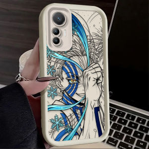 Bandai | Demon Slayer Akaza Rengoku Line Painting Silicone Case Cho Xiaomi Poco Series Ultra-Fit Chống Trầy Xước Mềm Hai Lớp Vỏ Điện Thoại