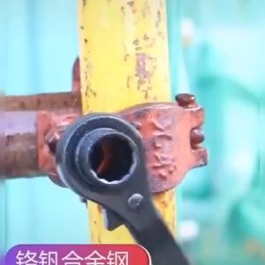 Multi-size Wrench Set Pointed Tail Dual-use Ratchet Double Side Quick Plum Socket Spanner Hand Tools Tools nut bolt spannar Scaffold Pointed Tail Two-way Sleeve Quick Automatic Wrench Spanner Podger Hand Tools