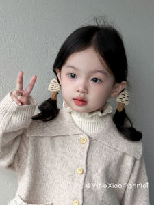 Cute Mushroom Duck Baby Hair Ties Childrens Fabric Hair Bands Girls Hair Accessories Toddler Girls Hair Bands Kids Hair Accessories