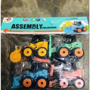 Ultimate DIY Assembly Engineering Toy Vehicle Kit - 4-in-1 Fun for Creative Minds