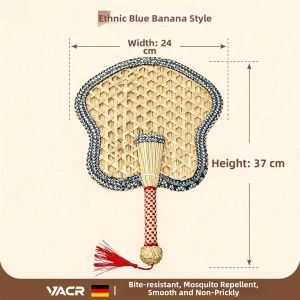 Mosquito Repellent Handmade Rattan Fan