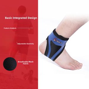 Lightweight Ankle Support Brace for Sports Injuries Recovery Mens Basketball Football Tennis Badminton Protective Wrap