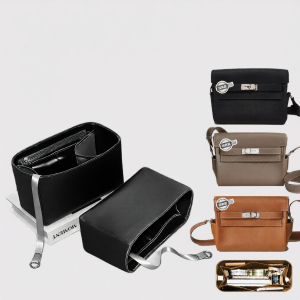 WENJING | Silk Acetate Pouch For Hermes Messenger 25