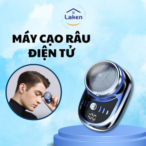 Máy cạo râu 3 lưỡi kép dao cạo râu điện chống nước IPX7 nhỏ gọn bỏ túi bộ cạo râu du lịch