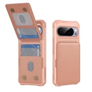 szhaiyu | Flip Card Slots Kickstand Case For Google Pixel 11 10 9 Pro XL 8 7 Pro 10A 9A 8A 7A Double Magnetic Clasp Shockproof Protective